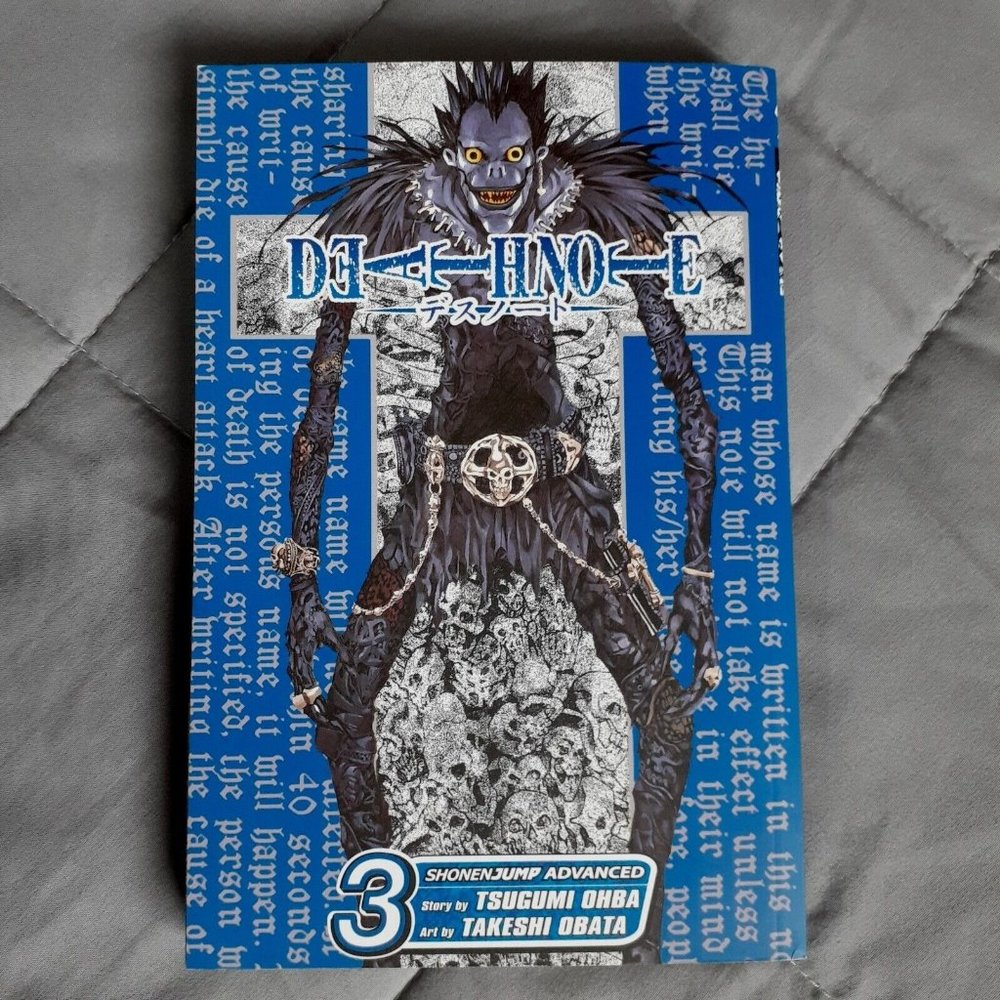 Death Note 3 Paperback Book Manga By Tsugumi Ohba Horror Shonenjump Advanced
